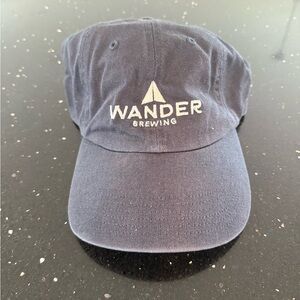 Wander Brewing Company Navy Cap